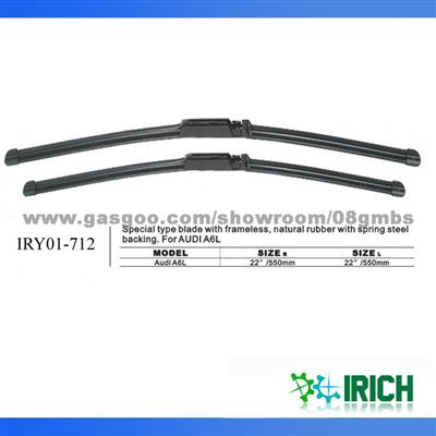 Special Type Wiper Blade With Frameless For Audi A6L