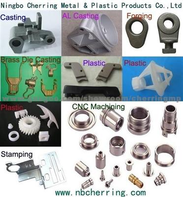 High-quality Metal Parts, Plastic Parts