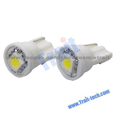 F101 T10 5050 SMD LED Car White Light Bulbs (Pair/DC 12-17V)