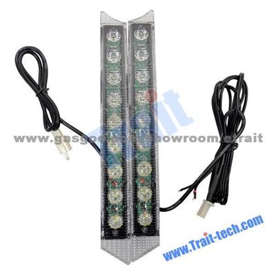 6.2W 6700K 9-LED White Light Daytime Running Lamps For Car (Pair/DC 12-17V)