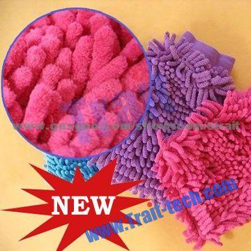 Microfiber Car Cleaning Glove Double-Sided Wash Mitt