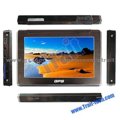 4.3 Inch TFT Touch Screen GPS With FM Transmitter And SD Card Containing IGO Map