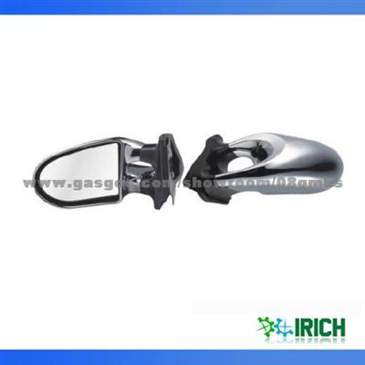 2011 Universal Black Chrome Car Rearview Mirror