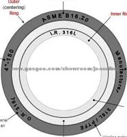 Spiral Wound Gasket 304/304+Graphite/304
