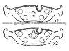 Brake Pad For BMW 34 21 1 156 746