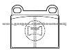 Brake Pad for BMW 171 698 151 B