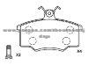 Brake Pad for AUDI 431 698 151 E