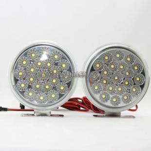 Day Time Driving Lights With LED'S. The DRL Bumper Lights Have 21 Led Bulbs And Are 12V