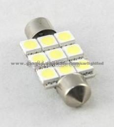 T10 5050 9-SMD LED Festoon Bulbs