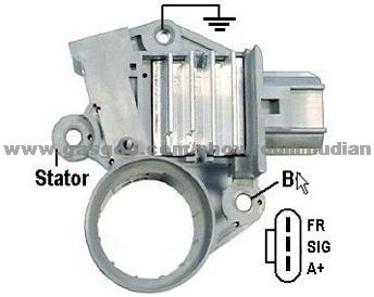 Ford Voltage Regulator HDNO. : F601