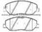 Brake Pad for HYUNDAI 58101-3MA00