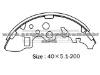 Brake Shoe For NISSAN NN3576