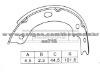 Brake Shoe For NISSAN K1244