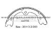 Brake Shoe For NISSAN NN2078