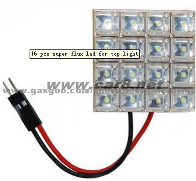 16 Pcs Super Flux Led For Top Light