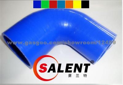 Good Quality Standard Silicone 90 Degree Elbow Hose For Car Color:Blue