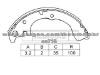 Brake Shoe For TOYOTA K2314