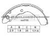 Brake Shoe For TOYOTA K2368