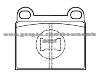 Brake Pad for AUDI 171 698 151 B