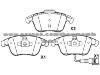 Brake Pad for VOLKSWAGEN 5N0 698 151