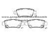 Brake Pad for HONDA 43022-SWW-G01