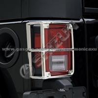 High Quality Chrome Tail Light Cover for Wrangler 2007-on