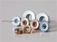 Zinc Plated Hex Flange Nut DIN6923