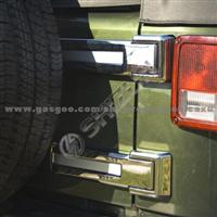 Chrome Rear Hinge Cover For WRANGLER 2007-ON