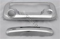 Chrome Tailgate Handle Cover W/Camera Hole For FORD F250 2008-ON