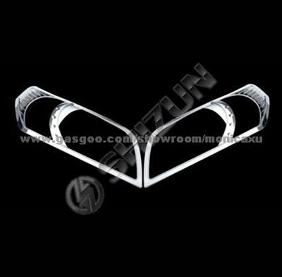 Chrome Head Light Cover For AVEO 2009-2011