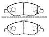 Brake Pad for NISSAN AY040-NS110