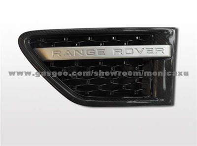 Carbon Fiber Side Vent Cover For Land Rover Range Rover Sport 2010 UP