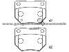 Brake Pad For NISSAN 44060-04U86