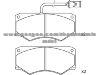 Brake Pad For IVECO 190 6040