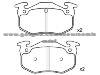 Brake Pad For RENAULT 77 01 203 668