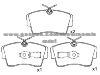 Brake Pad For OPEL 16 05 612