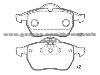 Brake Pad For OPEL 16 05 036