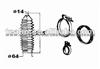 MERCEDES BENZ Dust Cover 2214630296