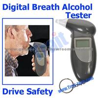 Digital Breath Alcohol Tester With LED Backlight