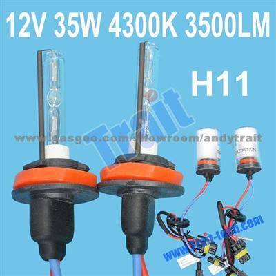 HID Warm White Super Bright Car Large Light Bulb Xenon Headlamp Front Fog Lamps (H11 4300K)