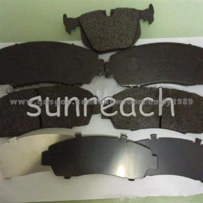 Brake Pads with Semi-metallic Ceramic Fiber ISO 9000