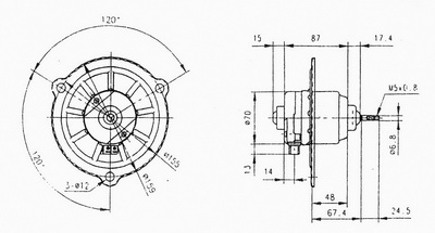 Buy BLOWER MOTOR CBL-KA2404