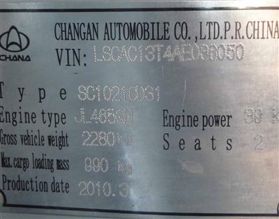 Brake master cylinder for changan vehicle