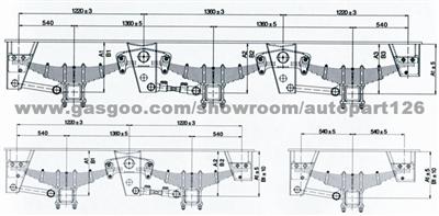 German Type Tandem Suspension Series