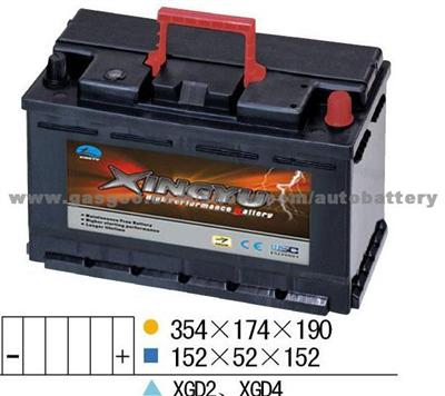 Auto Starting Battery 60038MF 12v 100ah