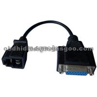 CY-DC299, Auto Diagnostic Cable, DB15P Female TO MINICAR SUZUKI 3P Male