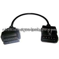 CY-DC250, OBD Diagnostic Cable,OBD-II Female TO OPEL 10P Male