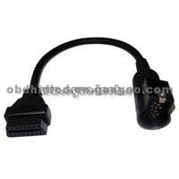 CY-DC248, OBD Diagnostic Cable,OBD-II Female TO PSA 19P Male