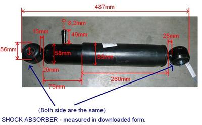 Buy TWIN TUBES SHOCK ABSORBER