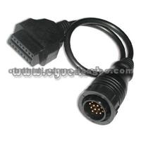 CY-DC153, OBD Diagnostic Adapter, Extension Cable, OBD 2 Female To BENZ MB 14P Male